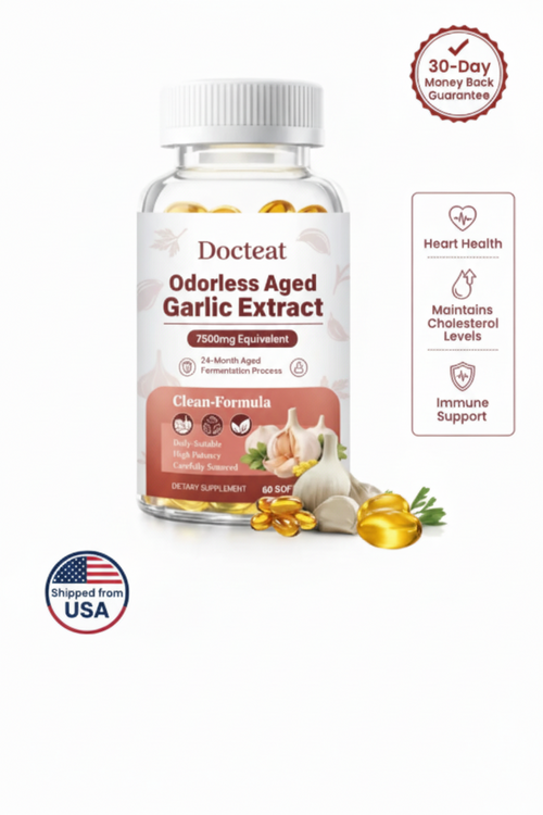 Aged Garlic Extract - 7500mg Odorless Softgels